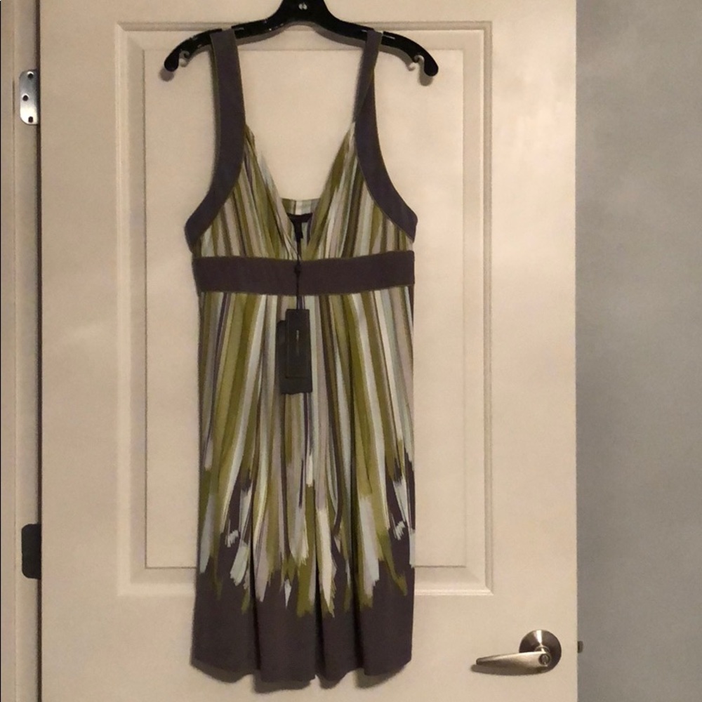 NWT BCBG jersey dress with abstract print